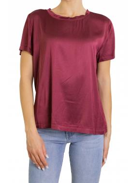 Maglia in raso girocollo